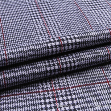 Knitted Garment Lining Shirting Jacquard Fabric